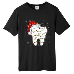 Dentist Christmas Teeth Santa Dental Hygiene Dental Life Tall Fusion ChromaSoft Performance T-Shirt