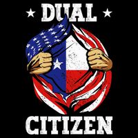 Dual Citizen Texas Pride Usa And Texas Flag Texan City Backpack