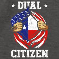Dual Citizen Texas Pride Usa And Texas Flag Texan Vector Backpack