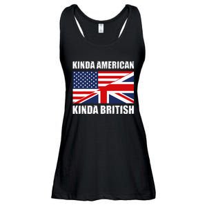 Dual Citizenship UK USA Kinda American Kinda British Ladies Essential Flowy Tank