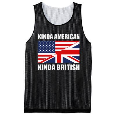 Dual Citizenship UK USA Kinda American Kinda British Mesh Reversible Basketball Jersey Tank