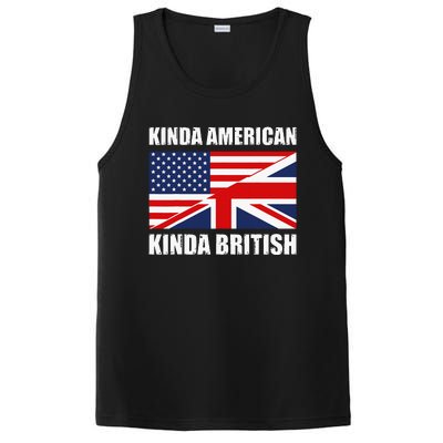 Dual Citizenship UK USA Kinda American Kinda British PosiCharge Competitor Tank