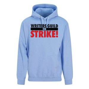 Damien Chazelle Writers Guild On Strike Unisex Surf Hoodie