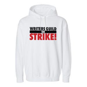 Damien Chazelle Writers Guild On Strike Garment-Dyed Fleece Hoodie