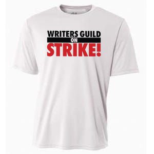 Damien Chazelle Writers Guild On Strike Cooling Performance Crew T-Shirt