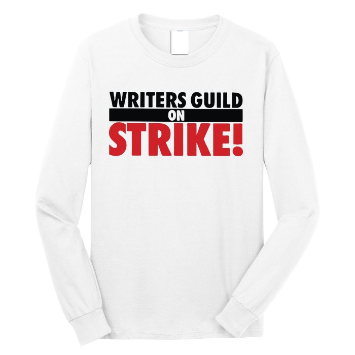 Damien Chazelle Writers Guild On Strike Long Sleeve Shirt