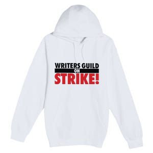 Damien Chazelle Writers Guild On Strike Premium Pullover Hoodie