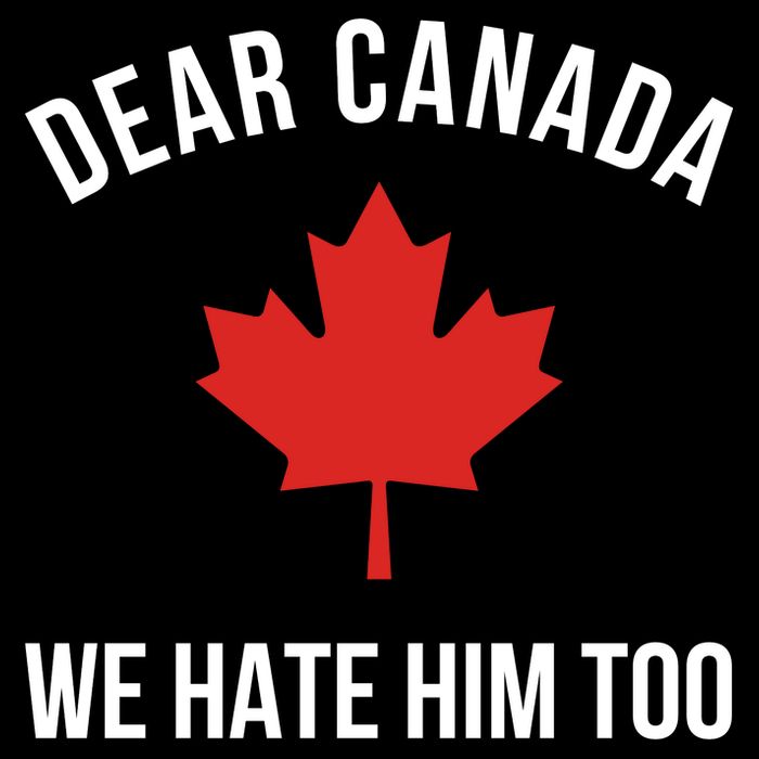 Dear Canada We Hate Him Too Impact Tech Backpack
