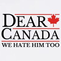 Dear Canada We Hate Him Too Cooling Performance Crew T-Shirt