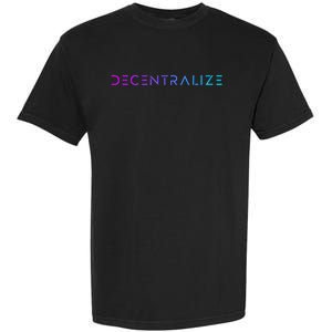 Decentralize Crypto Web3 Blockchain Garment-Dyed Heavyweight T-Shirt