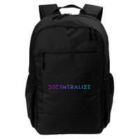 Decentralize Crypto Web3 Blockchain Daily Commute Backpack