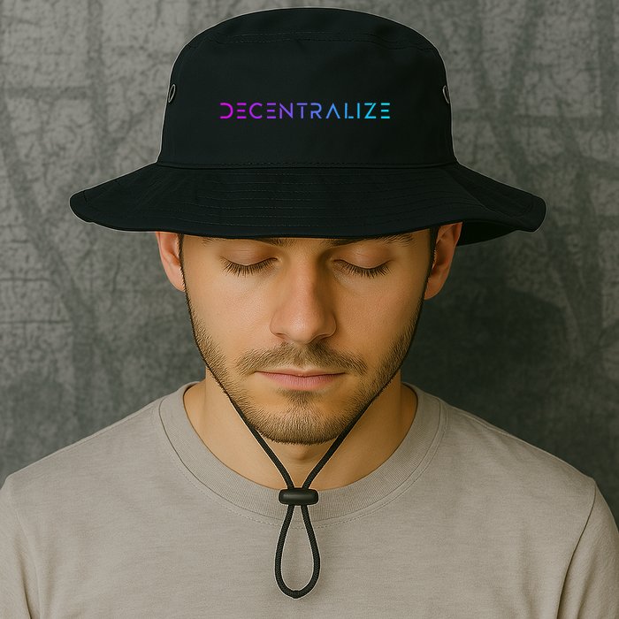 Decentralize Crypto Web3 Blockchain Legacy Cool Fit Booney Bucket Hat