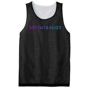 Decentralize Crypto Web3 Blockchain Mesh Reversible Basketball Jersey Tank