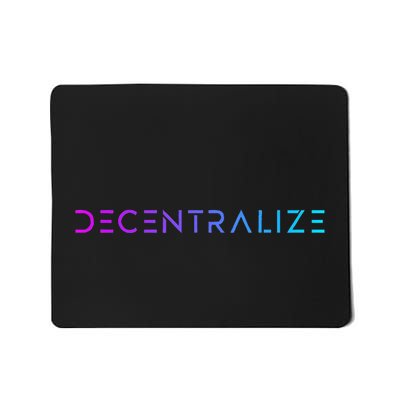 Decentralize Crypto Web3 Blockchain Mousepad
