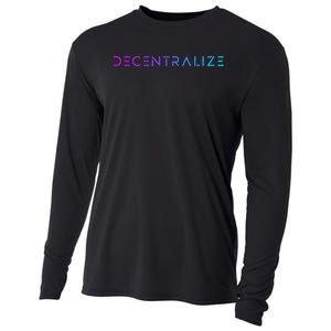 Decentralize Crypto Web3 Blockchain Cooling Performance Long Sleeve Crew