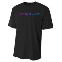 Decentralize Crypto Web3 Blockchain Performance Sprint T-Shirt