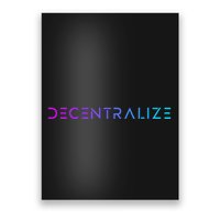 Decentralize Crypto Web3 Blockchain Poster