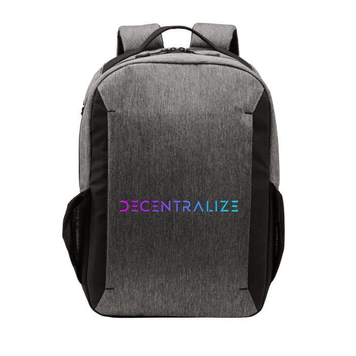 Decentralize Crypto Web3 Blockchain Vector Backpack