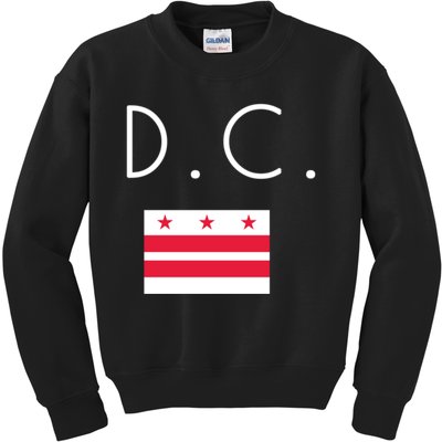 D C Washington District Of Columbia Kids Sweatshirt