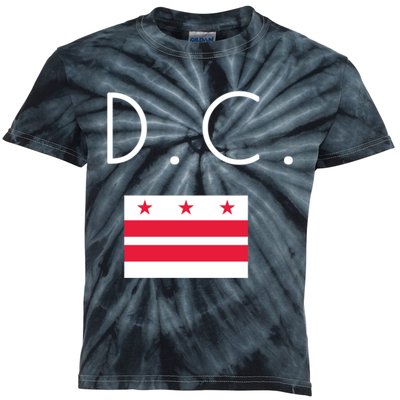 D C Washington District Of Columbia Kids Tie-Dye T-Shirt