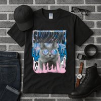 Dazed Cat With Glasses Tall T-Shirt