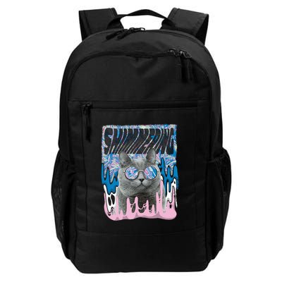 Dazed Cat With Glasses Backpack