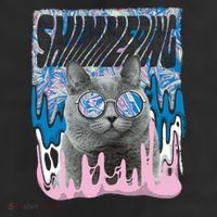 Dazed Cat With Glasses 25L Jumbo Tote