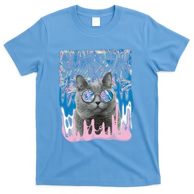 Dazed Cat With Glasses T-Shirt