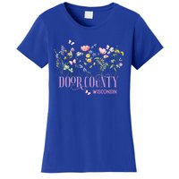 Door County Wisconsin Wildflowers Summer Vacation Souvenir Gift Women's T-Shirt