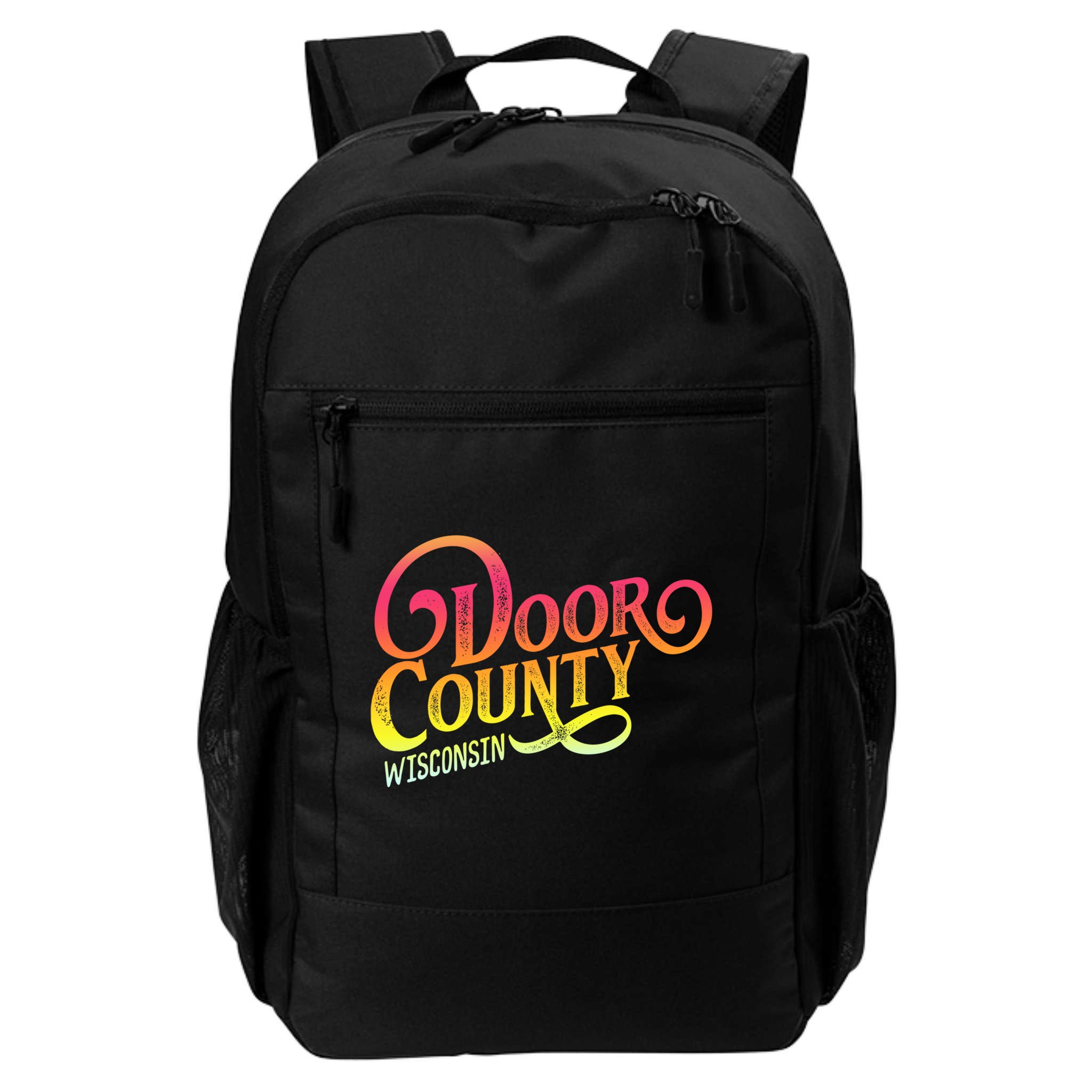 Door County Wisconsin Tourist Design Adults And Kids Souvenir Gift Backpack