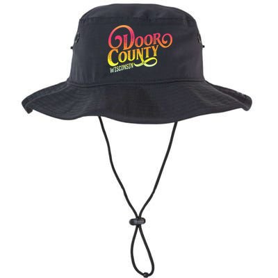 Door County Wisconsin Tourist Design Adults And Kids Souvenir Gift Bucket Hat
