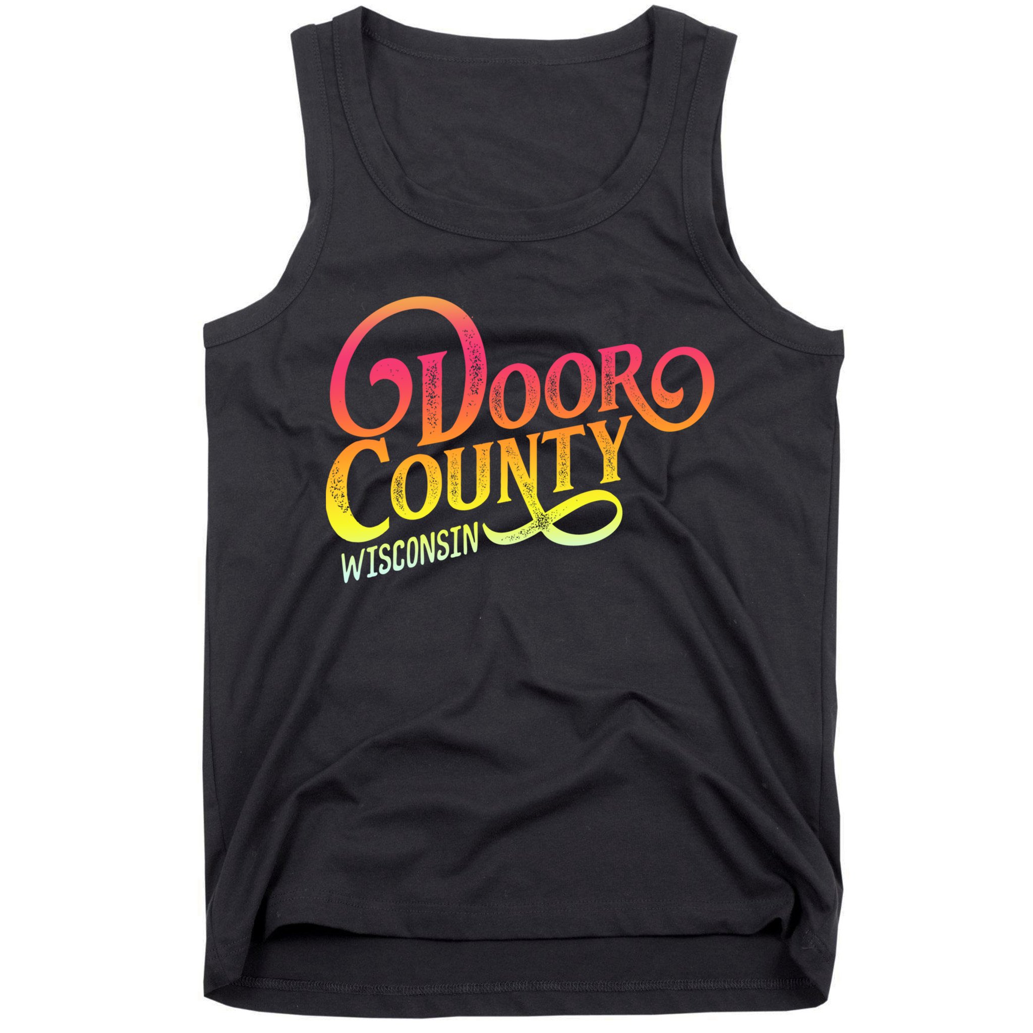 Door County Wisconsin Tourist Design Adults And Kids Souvenir Gift Tank Top