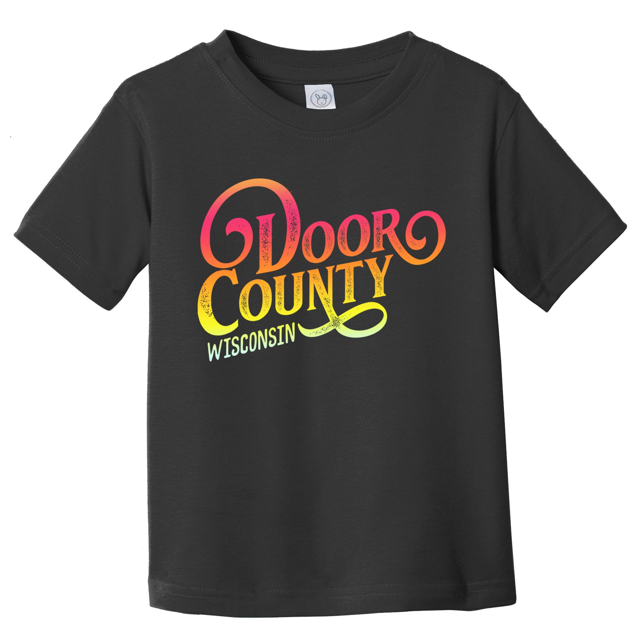 Door County Wisconsin Tourist Design Adults And Kids Souvenir Gift Toddler T-Shirt