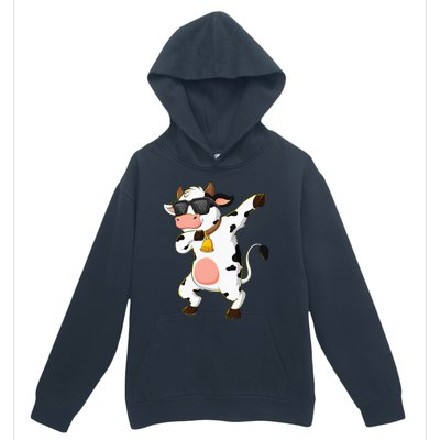 Dabbing Cow Wearing Sunglasses Dab Dance Kids Urban Pullover Hoodie