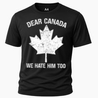 Dear Canada We Hate Him Too Political Protest - Red Cooling Performance Crew T-Shirt