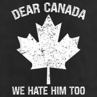 Dear Canada We Hate Him Too Political Protest - Red 11oz C Handle Ceramic Mug