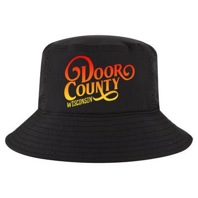 Door County Wisconsin Tourist Design Adults And Kids Souvenir Gift Cool Comfort Performance Bucket Hat
