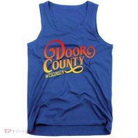 Door County Wisconsin Tourist Design Adults And Kids Souvenir Gift Tank Top