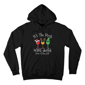 Drunk Christmas Wine Xmas Alcohol Funny Gift Hoodie