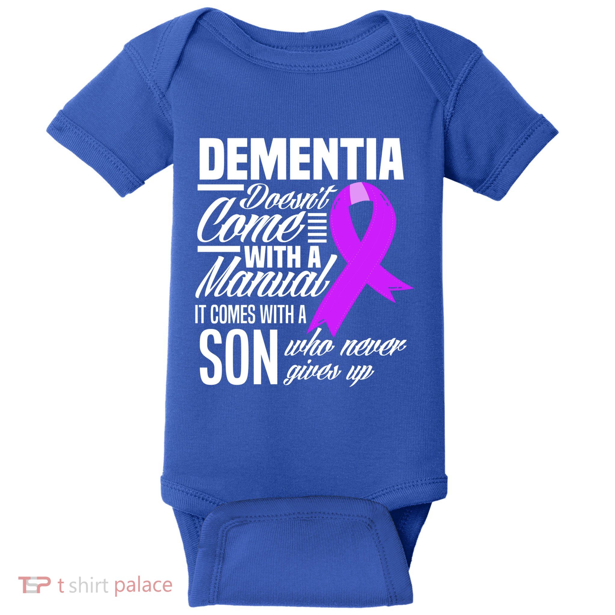 Doesn't Come With A Ual Son Detia Awareness Funny Gift Baby Bodysuit