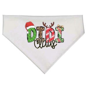 Didi Claus Xmas Happy Family New Santa Claus Christmas  USA-Made Doggie Bandana