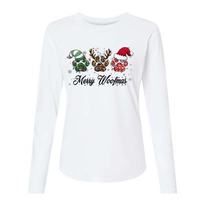 Dog Christmas Xmas Holiday Season Dog Lover Womens Cotton Relaxed Long Sleeve T-Shirt