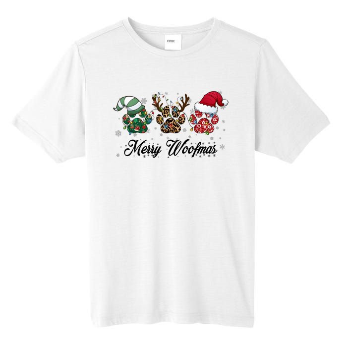 Dog Christmas Xmas Holiday Season Dog Lover Tall Fusion ChromaSoft Performance T-Shirt