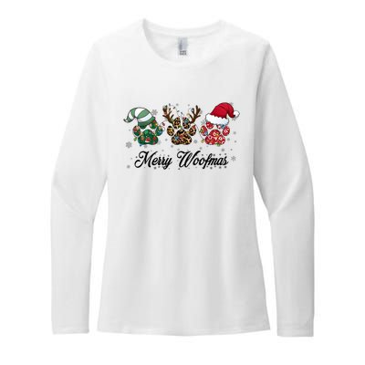 Dog Christmas Xmas Holiday Season Dog Lover Womens CVC Long Sleeve Shirt