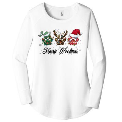 Dog Christmas Xmas Holiday Season Dog Lover Women's Perfect Tri Tunic Long Sleeve Shirt