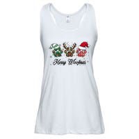 Dog Christmas Xmas Holiday Season Dog Lover Ladies Essential Flowy Tank