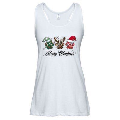 Dog Christmas Xmas Holiday Season Dog Lover Ladies Essential Flowy Tank