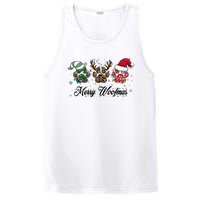 Dog Christmas Xmas Holiday Season Dog Lover PosiCharge Competitor Tank