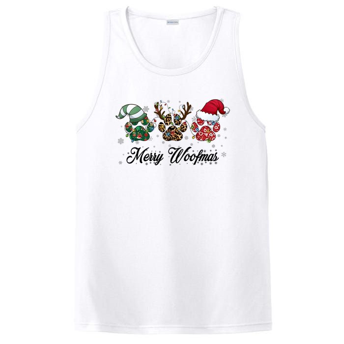 Dog Christmas Xmas Holiday Season Dog Lover PosiCharge Competitor Tank