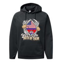 Dual Citizenship Yes IM Both Of Them Cambodia Performance Fleece Hoodie